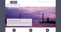 Desktop Screenshot of nwrightlawpc.com